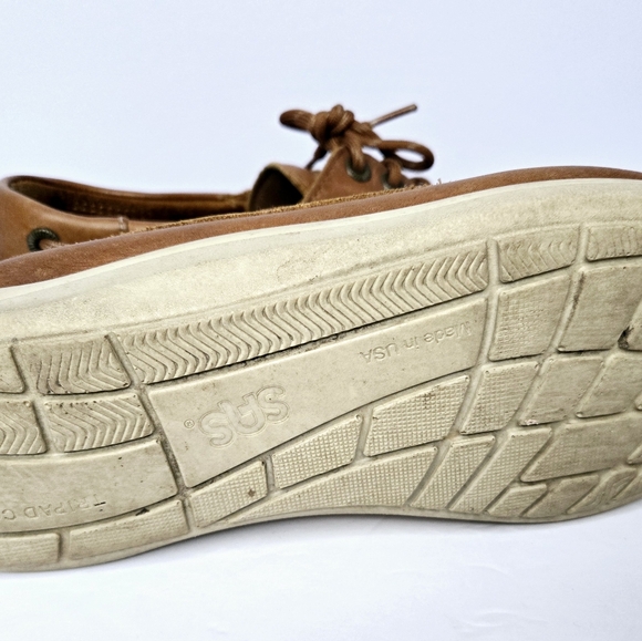 SAS Real Leather Loafers Mens size 7.5 - Picture 3 of 3